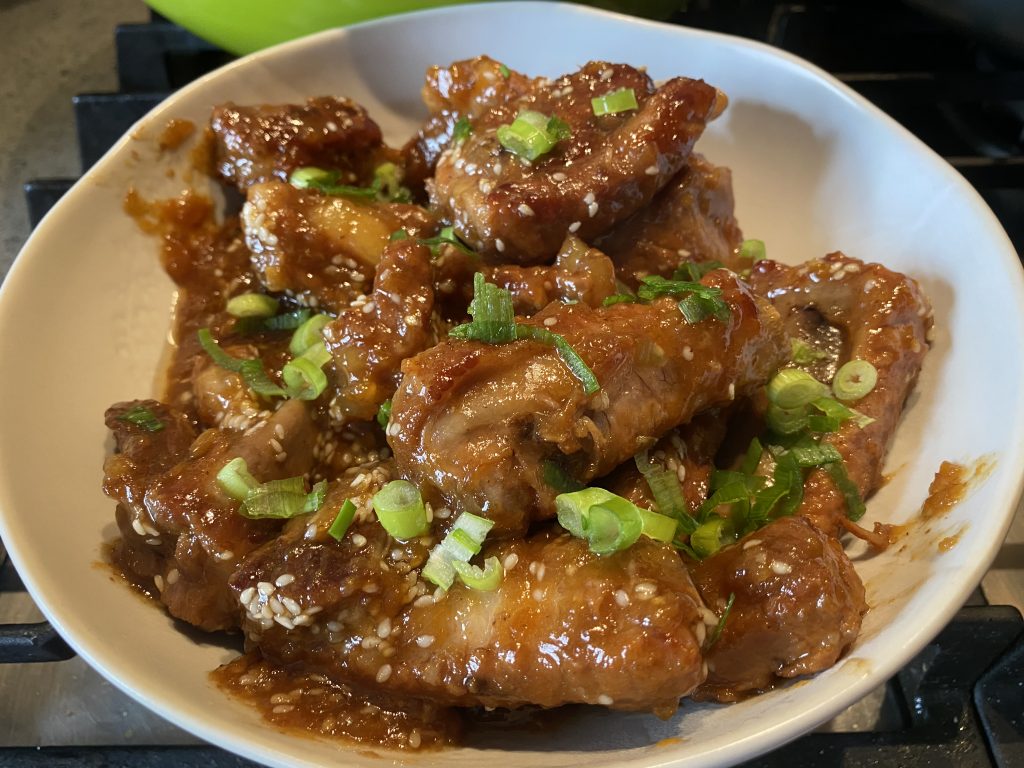 Chinese sweet and sour spare ribs