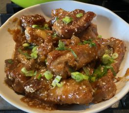 Chinese sweet and sour spare ribs