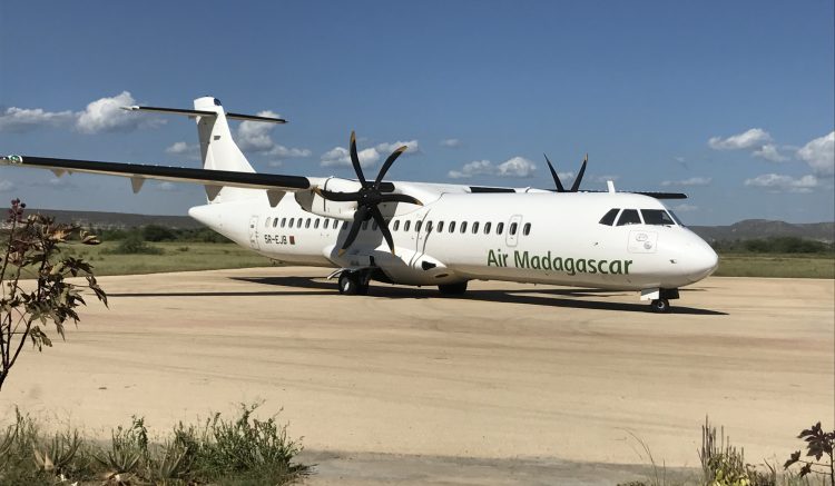 Air Madagascar airplane