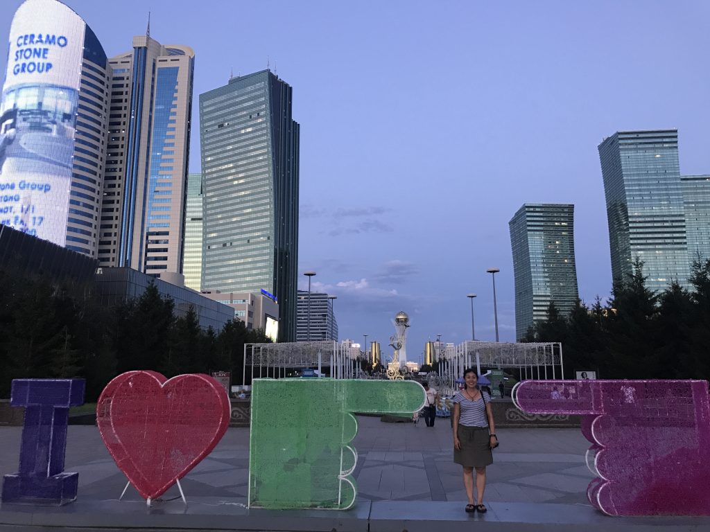 I love Astana and me