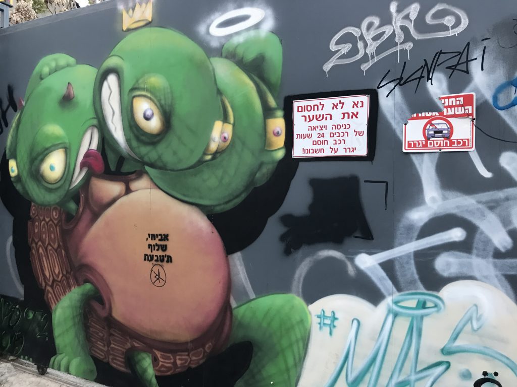 Street art in Tel Aviv