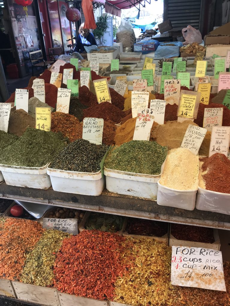 Spices in Carmel Market, Tel Aviv
