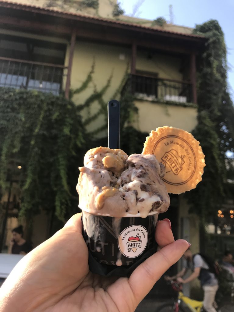 Ice cream from Anita, Tel Aviv