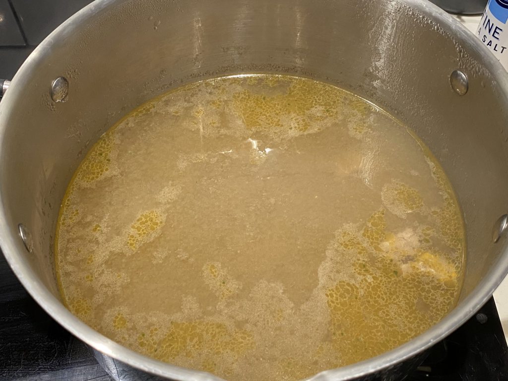 Broth for Welsh Cawl