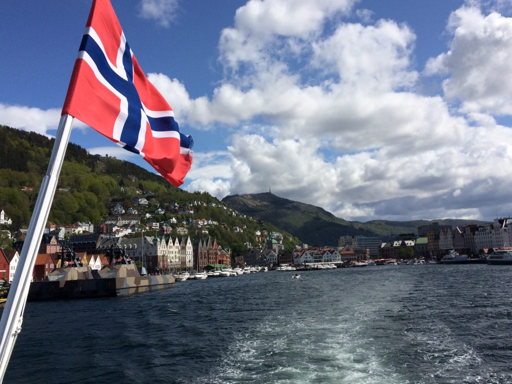 On the fjord cruise from Bergen