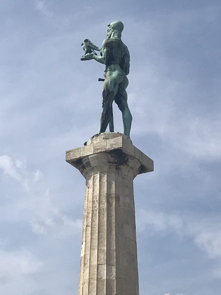 The Victor stature at Kalmegdan