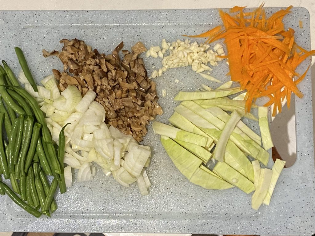 Vegetables for the pancit