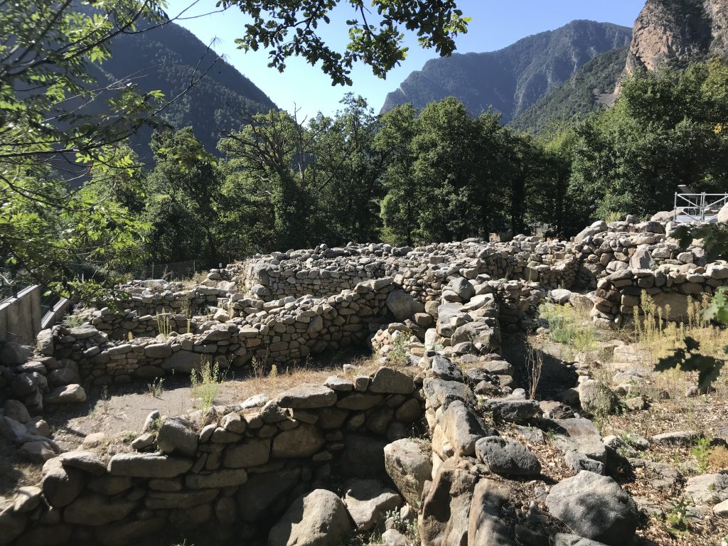 Roureda de la Margineda- Ruins in Andorra