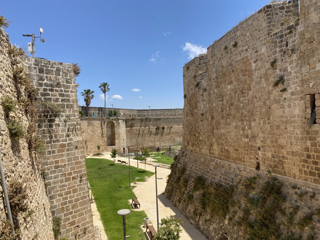 Akko old city walls