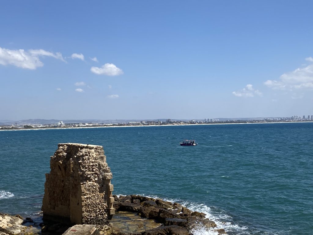 Sea view from Akko city walls