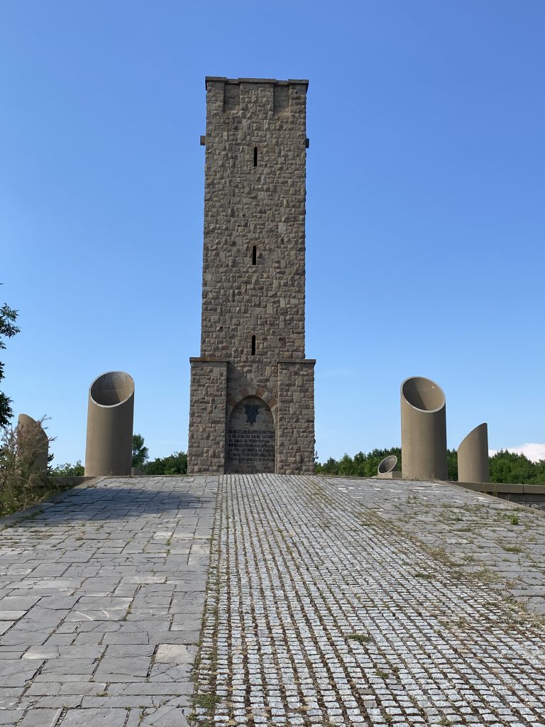 Gazimestan Monument- memorial for battle of 1389