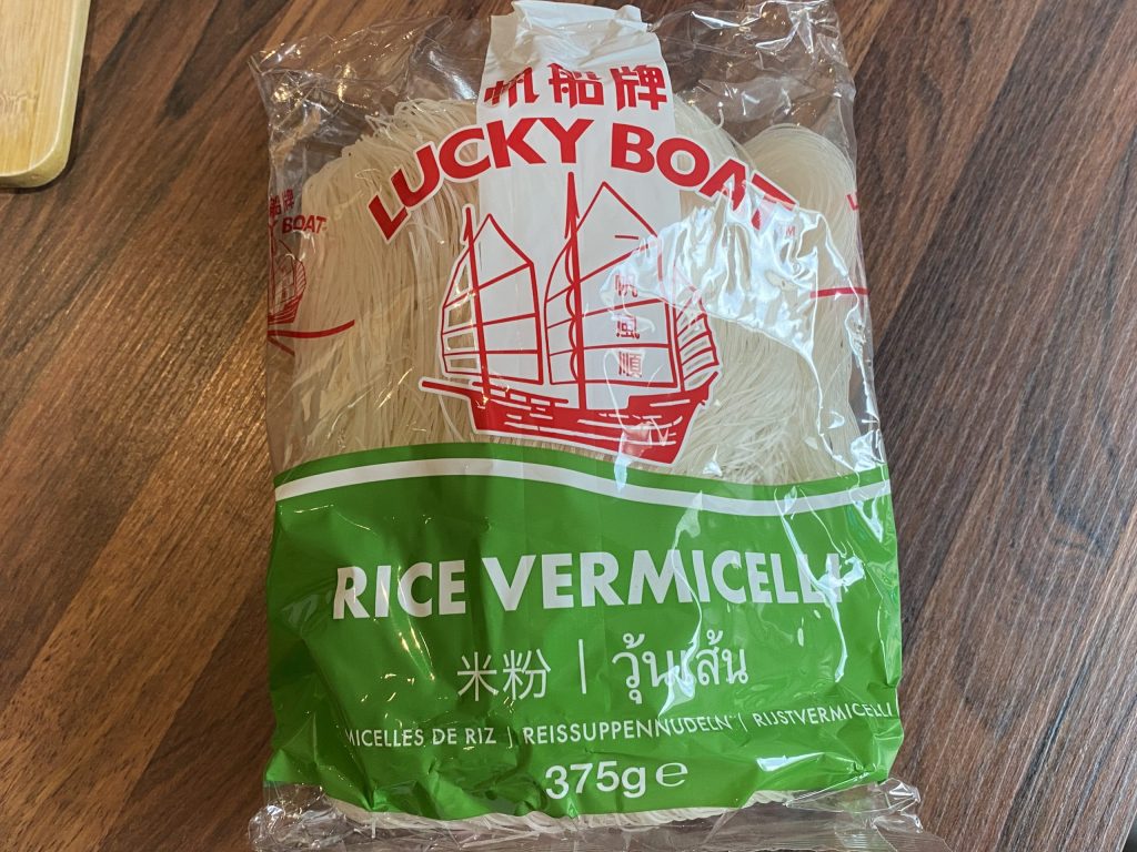 Thin rice vermicelli noodles