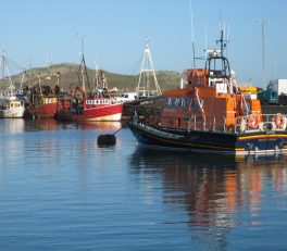 Boats in Howth Harbour