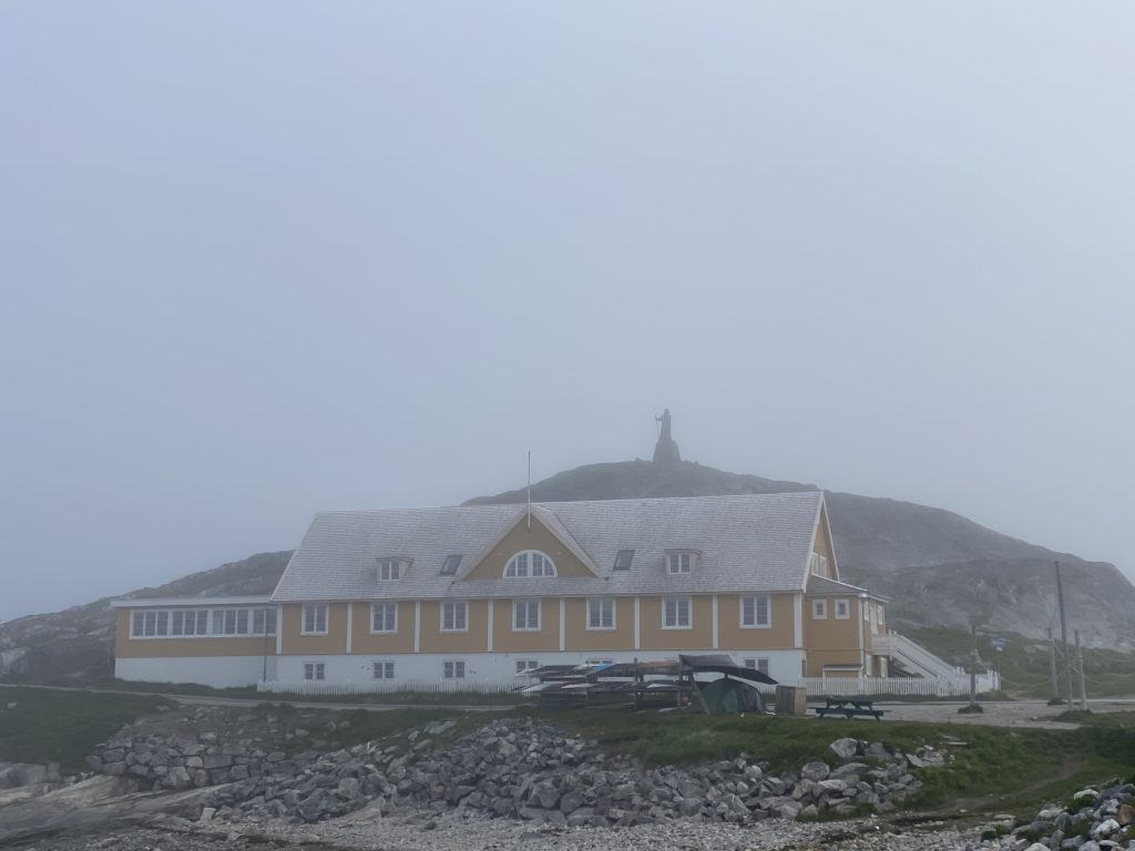 Misty morning in Nuuk
