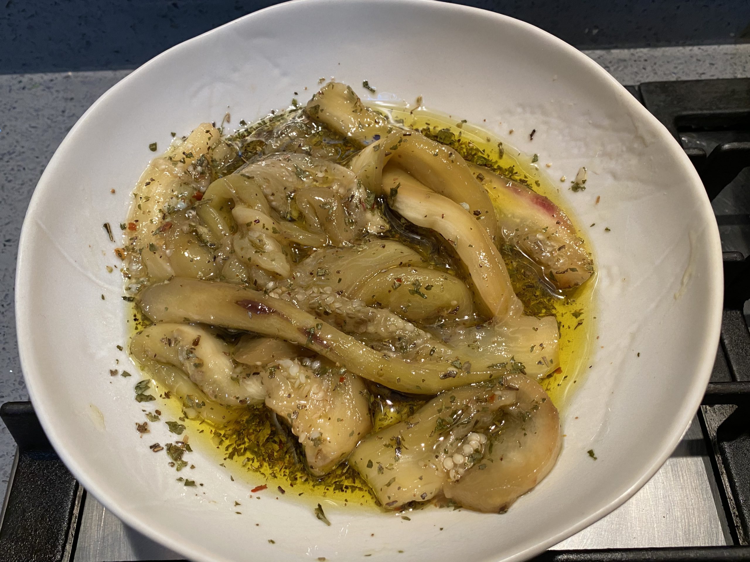 Argentina Marinated Eggplant Recipe Where in the World is Lianna