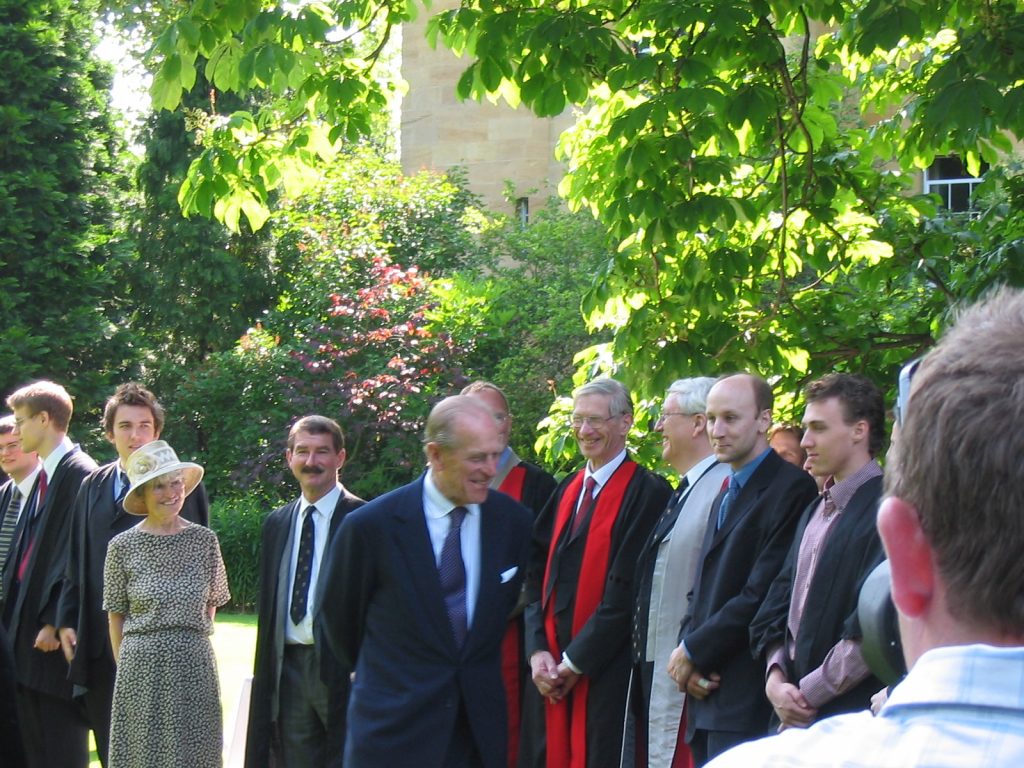 Prince Philip at Christ's College Quincentenary