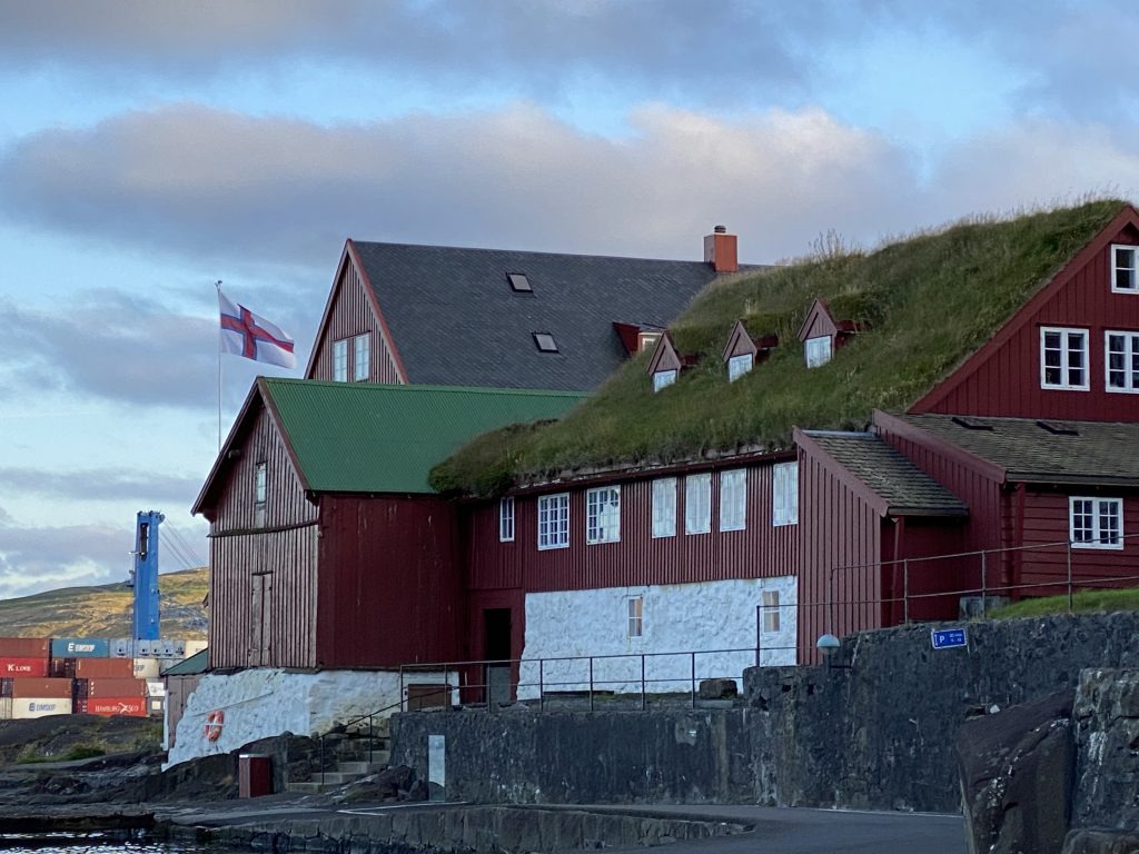 Government buildings of the Faroe Islands in Tórshavn