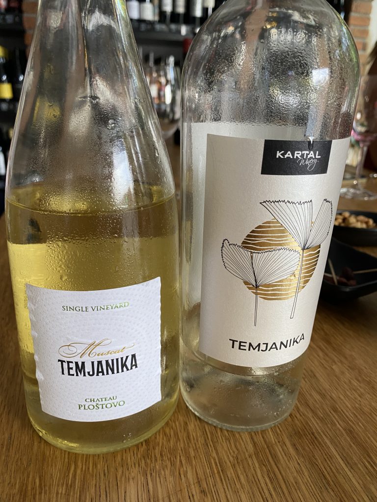 Temjanika from Chateau Plostovo and from Kartal
