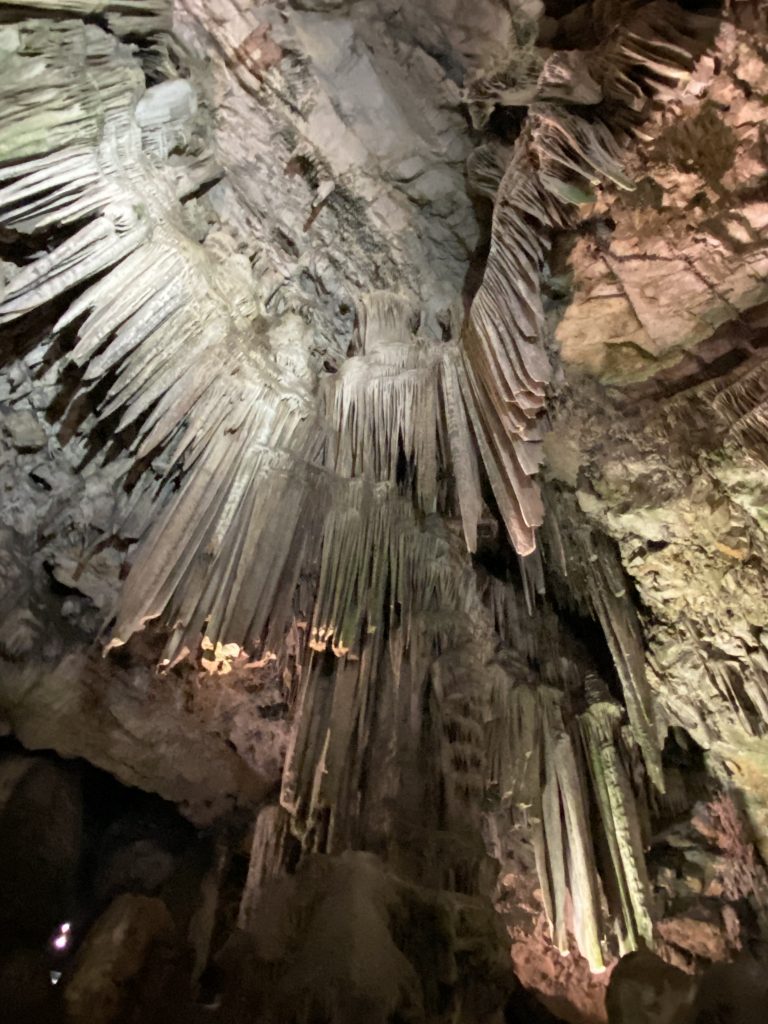 Saint Michael's cave angel formation