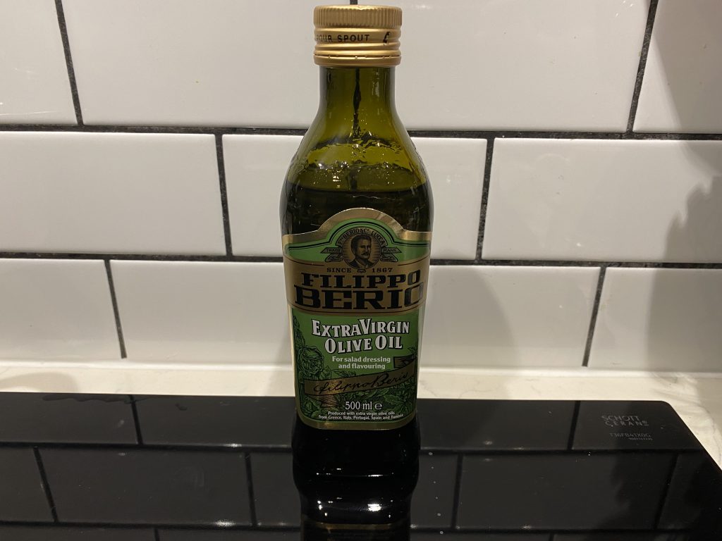Use a good quality extra virgin olive oil