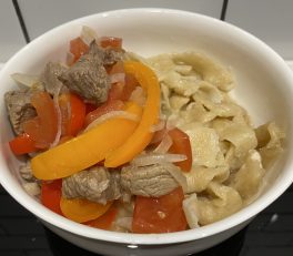 Beef laghman noodles