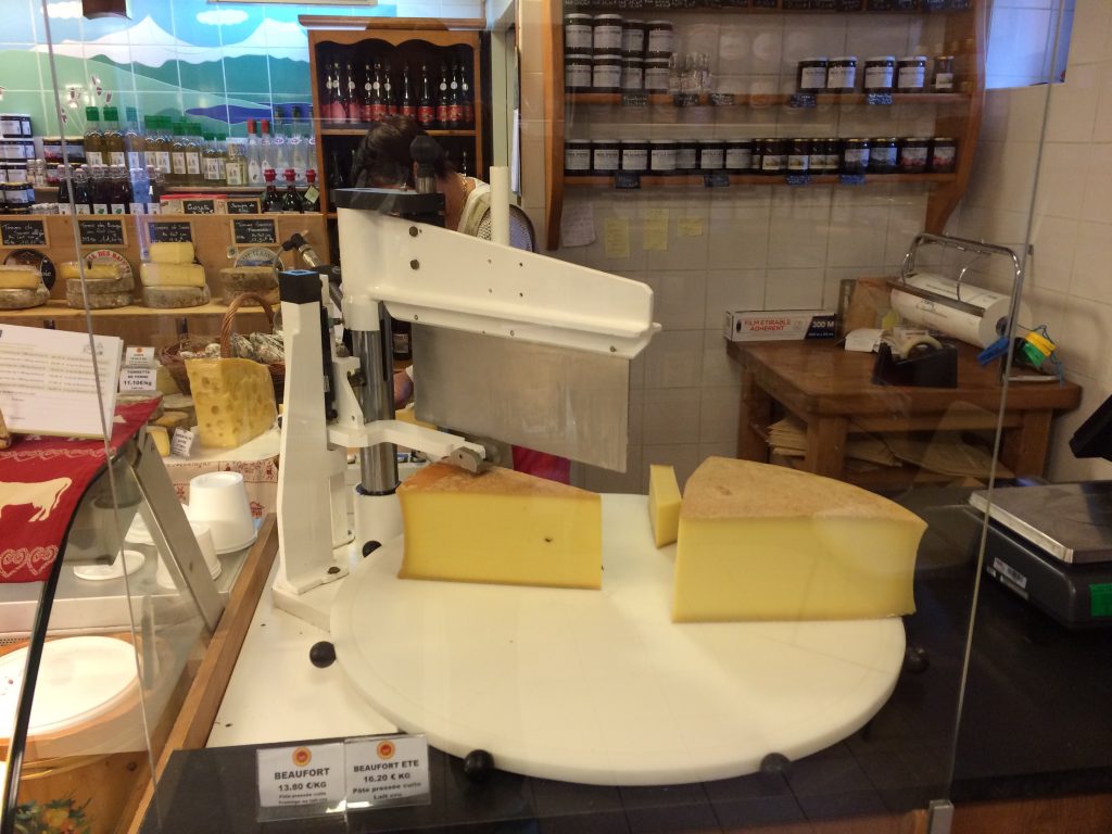 Cheese shop, Val-d'Isère