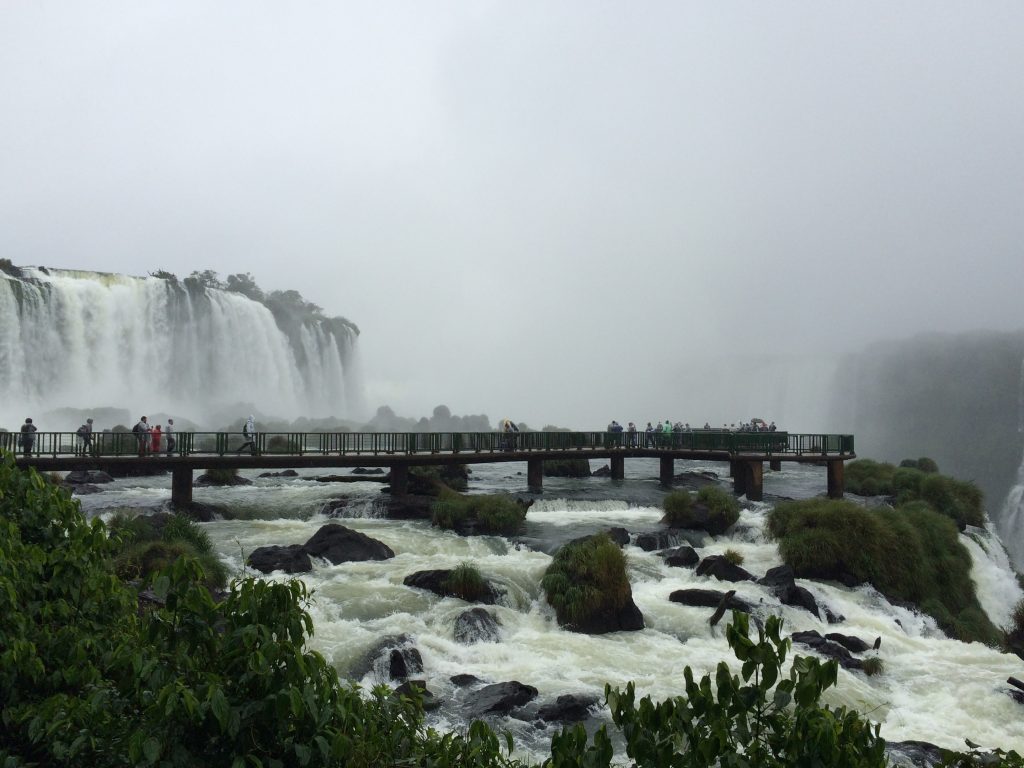 Iguazu falls Brazilian side