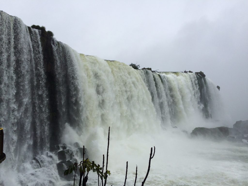 Iguazu falls Brazilian side