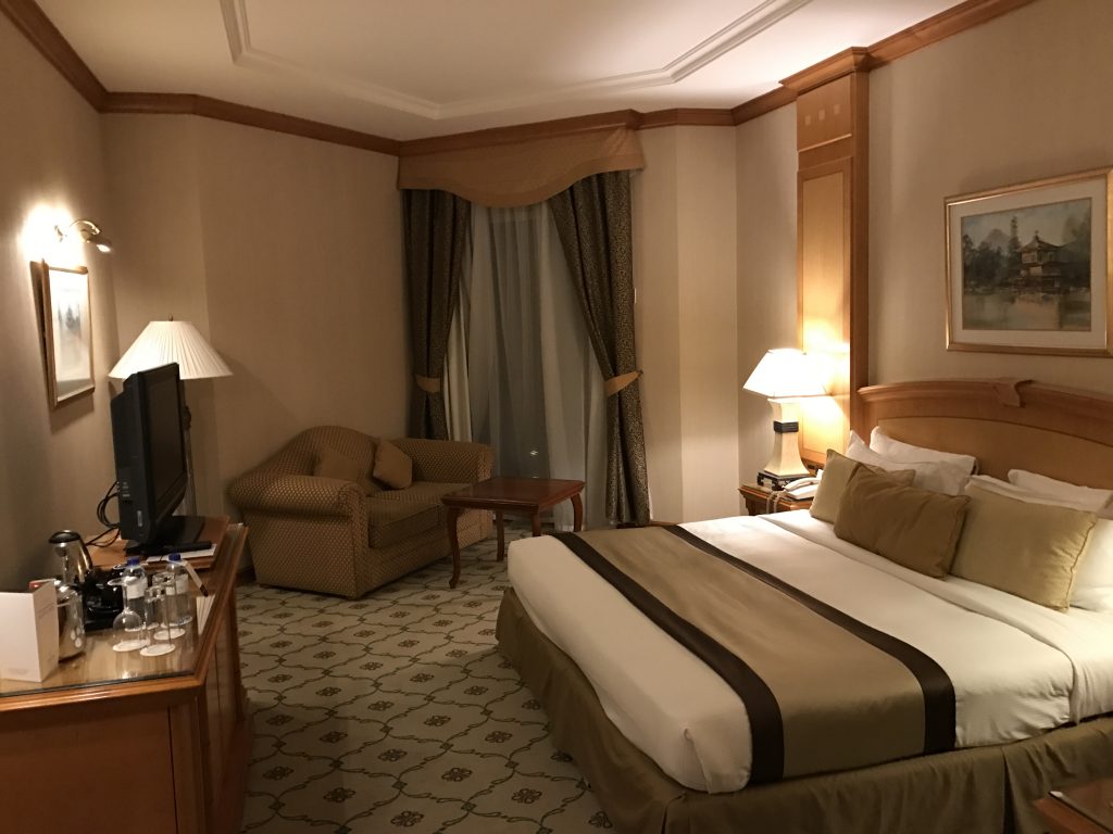 Room at the Carlton Palace Hotel
