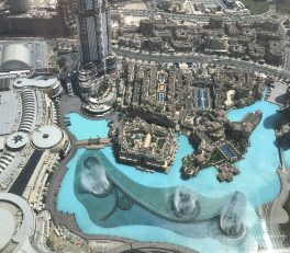View from Atmosphere in Burj Khalifa