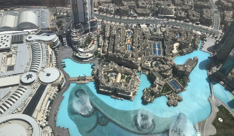View from Atmosphere in Burj Khalifa