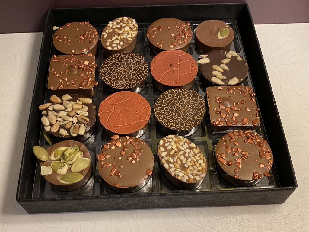 Chocolates from Guillaume Vincent