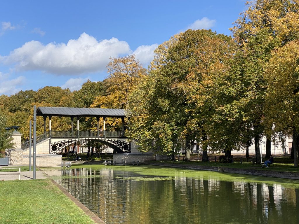 Napoleon Bridge in Lille Parc de la Citadelle