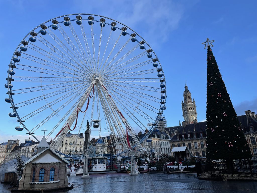 Ferris wheel in the Grand Place, Lille