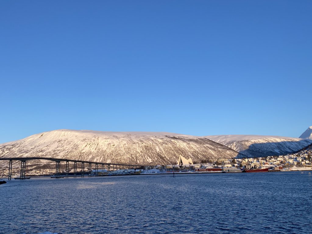 Tromsø in the sunshine