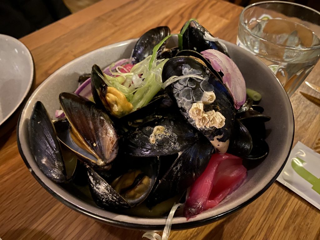 Mussels at Bardus Bistro and Bar