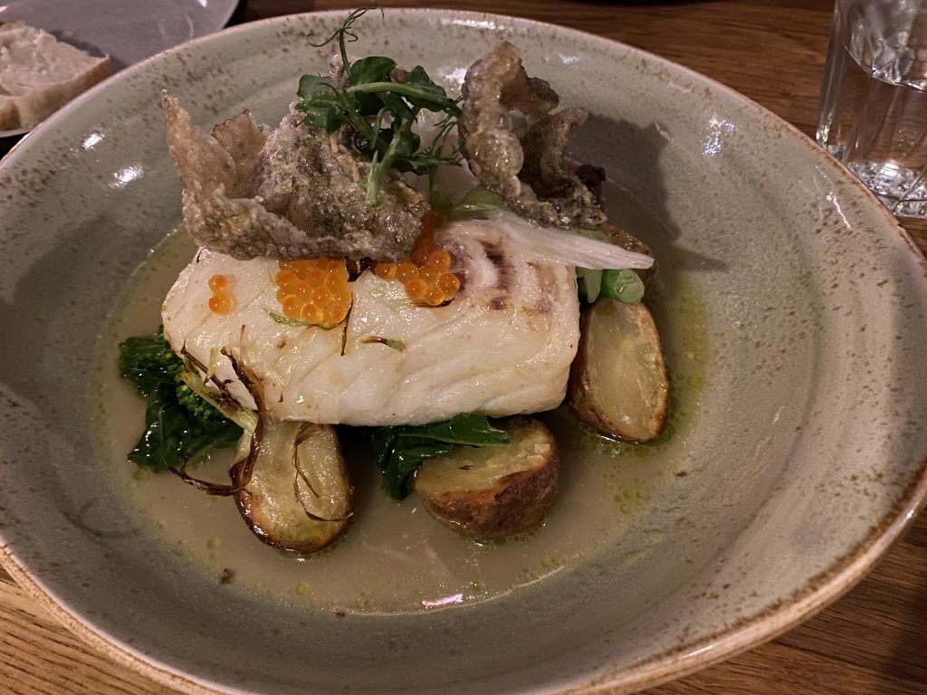 Cod at Bardus Bistro and Bar
