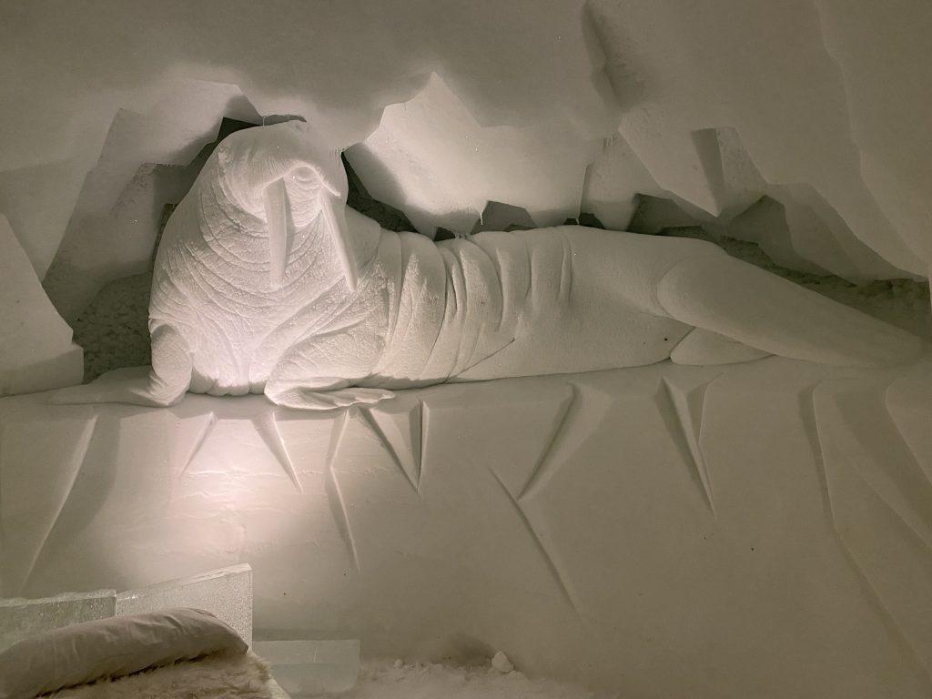 Walrus room, Tromsø Ice Domes