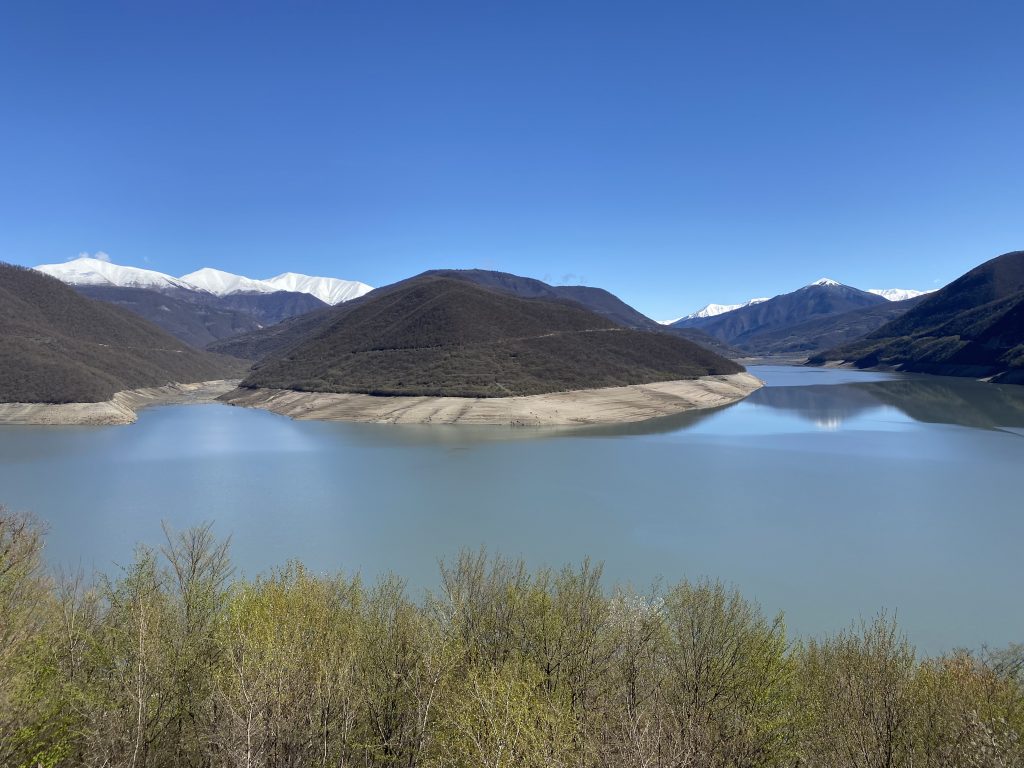 View of Jinvali reservoir