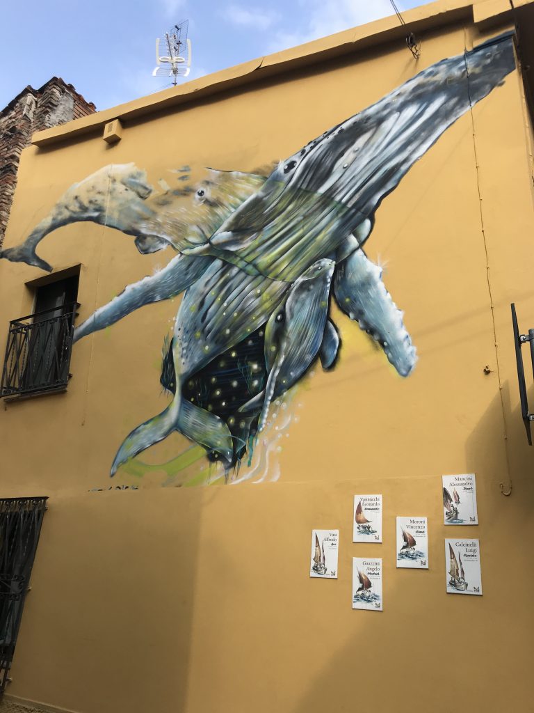 Rimini Street Art Whale