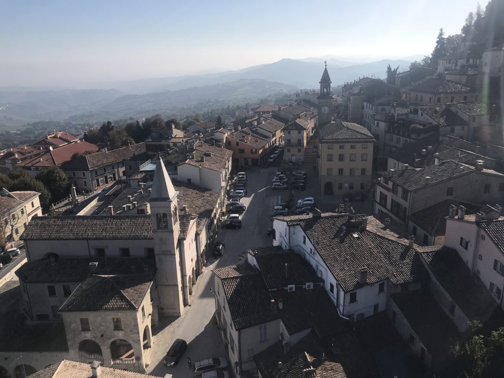 Valdragone area of San Marino
