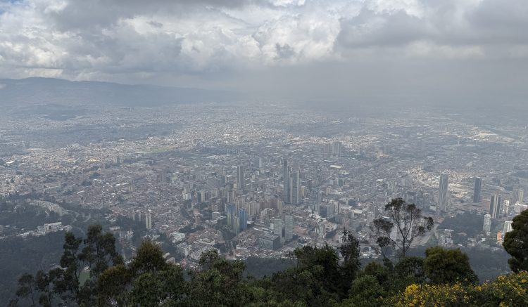 View from Monserrate, Bogotá