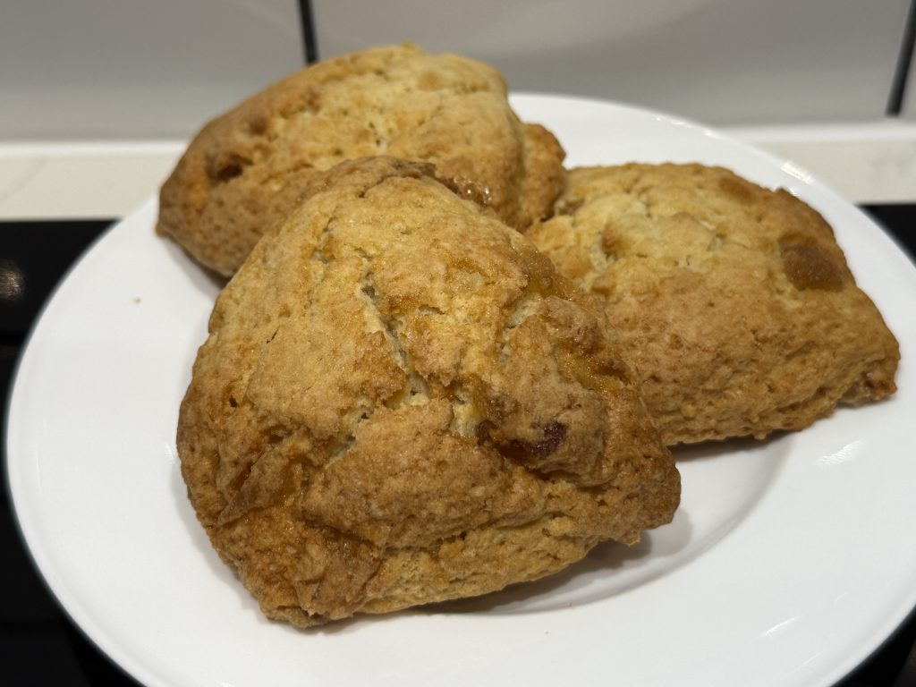 Ginger Scones