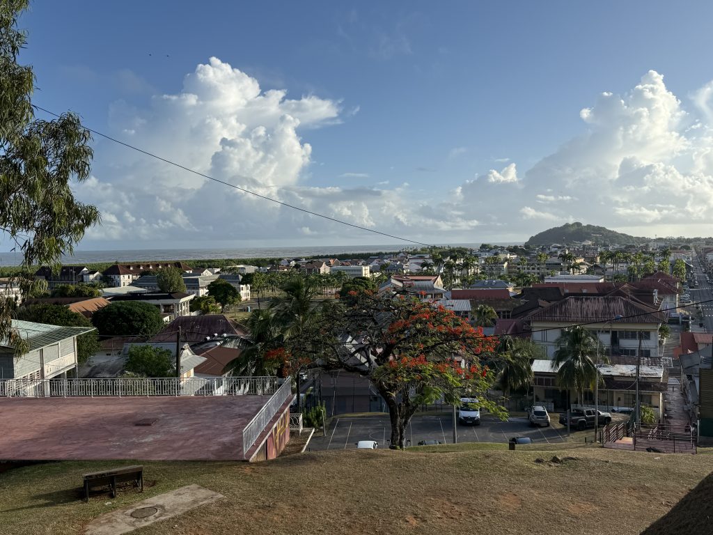 View of Cayenne, French Guiana
