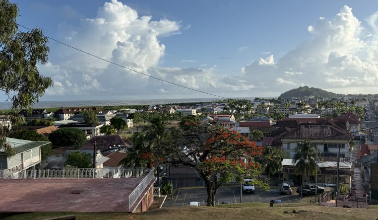 View of Cayenne, French Guiana