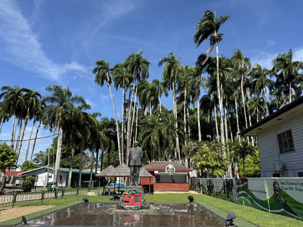 Palm tree garden, Paramaribo