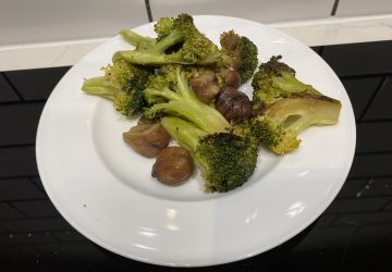 Broccoli and chestnuts